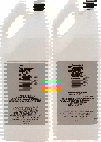 Super Lube. Synthetic Gear Oil: 1.00 gal Bottle, SAE 140, ISO 680